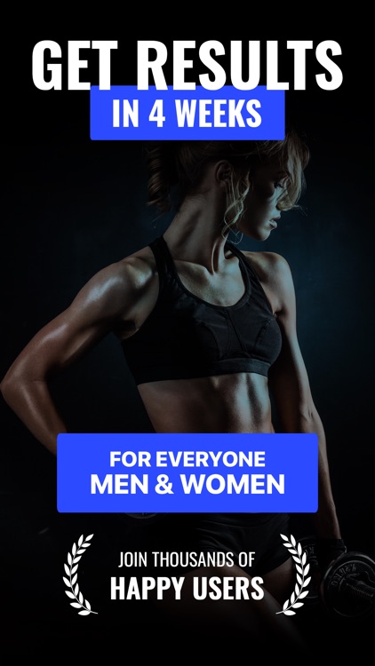 Slim Down: Women's Fitness App