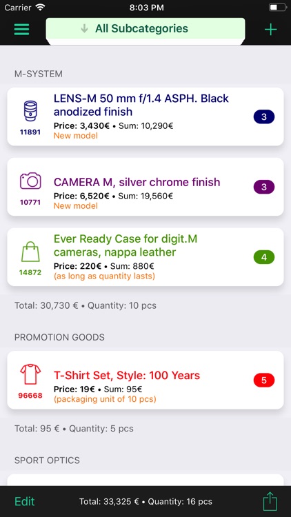 Büro - manage your real shop!