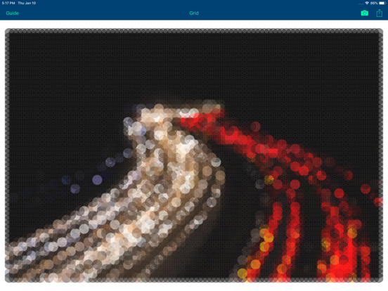 Screenshot #5 pour Grid: Create Pointillist Art
