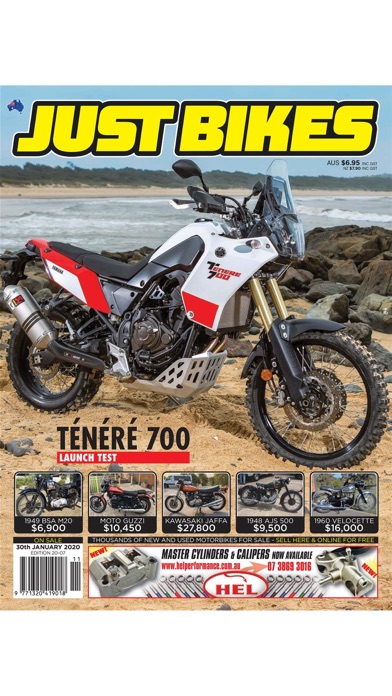 Just Bikes Magazine Screenshot