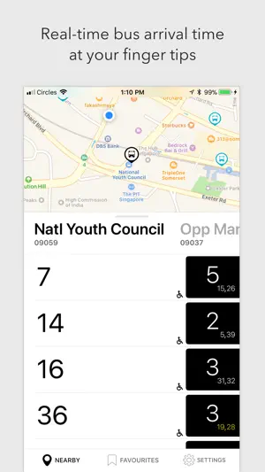 SG NextBus screenshot 1
