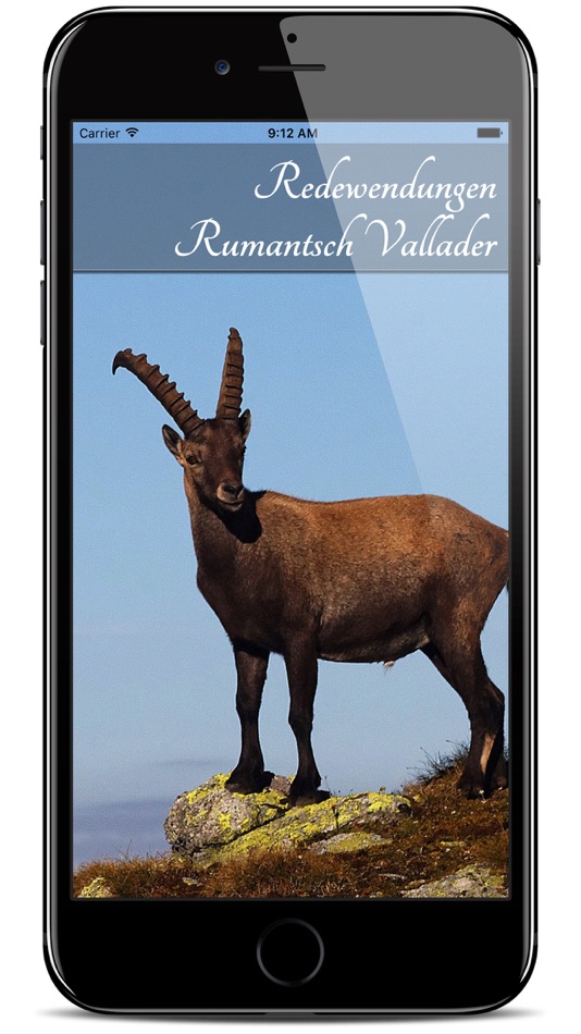 #1. Rumantsch Vallader Redewendung (macOS) By: Aluis Deragisch