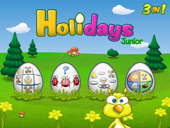 Easter Holidays Junior 3 in 1 iPad app afbeelding 1