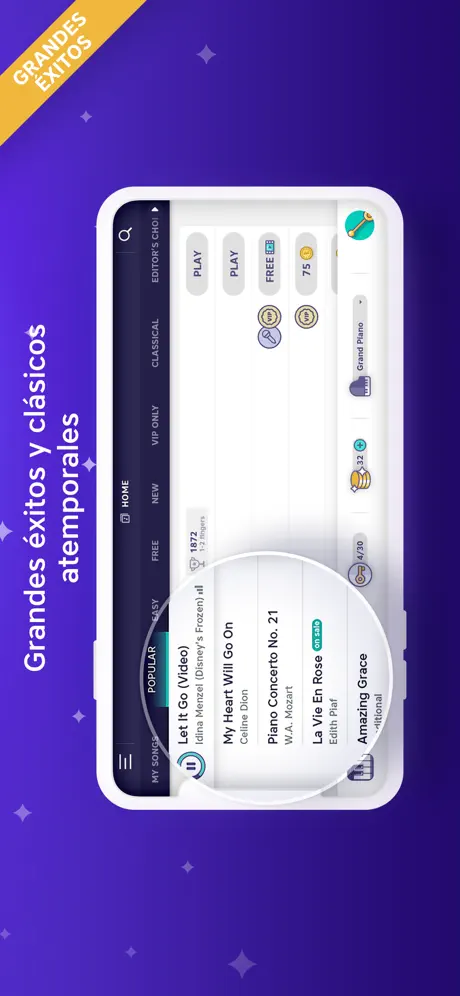 Piano - Teclado y canciones