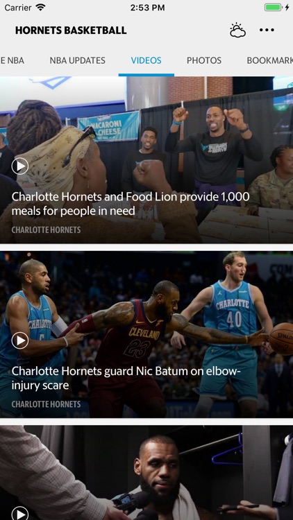News for The Charlotte Hornets