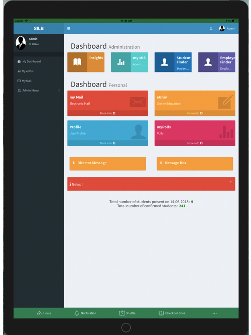 iPad screenshot