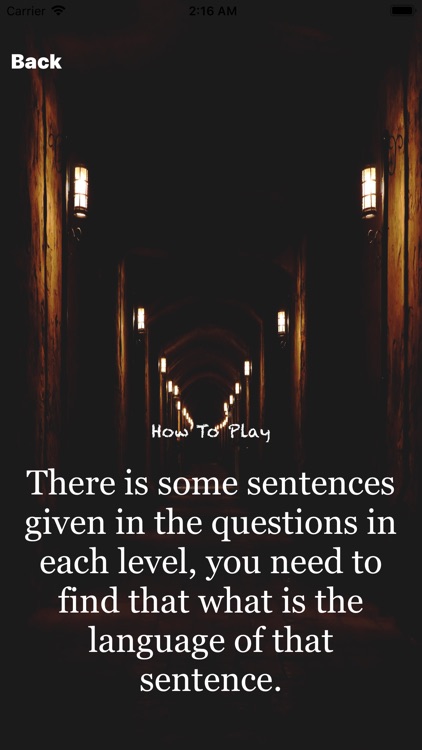 The Language Detector