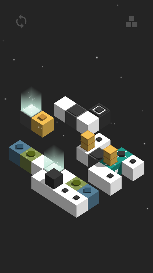 #6. QB - a cube's tale (iOS) Podle: Stephan Goebel
