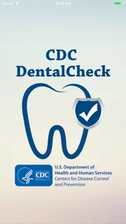 cdc dentalcheck iphone screenshot 1