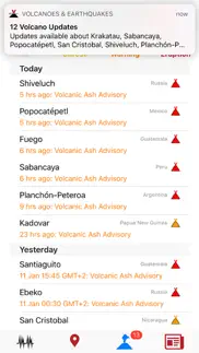 volcanoes & earthquakes iphone screenshot 3