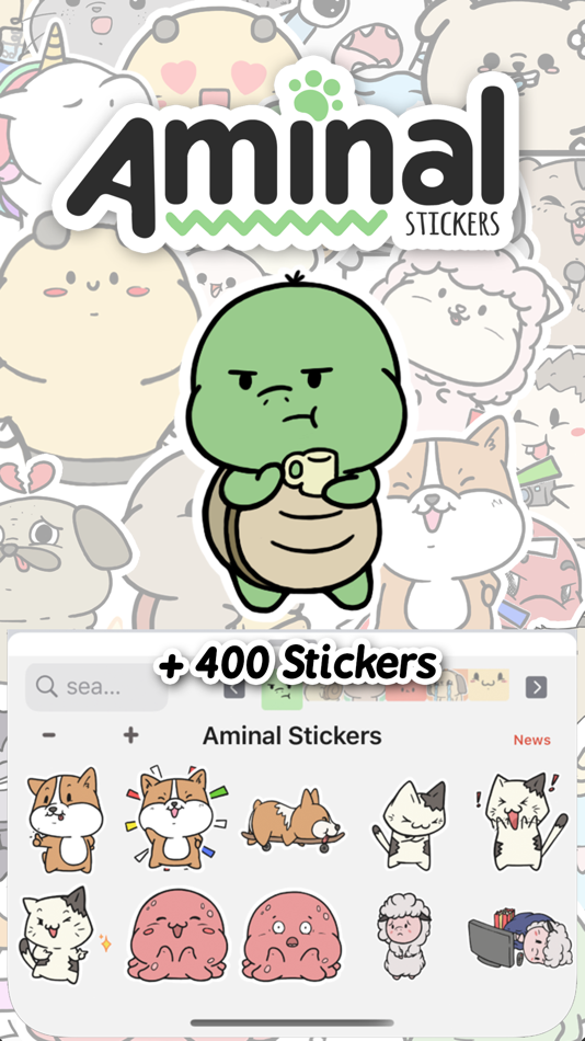 Aminal Stickers - 5.6.12 - (iOS)