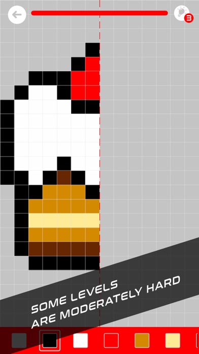 Pixel Art Symmetry Drawing Screenshot