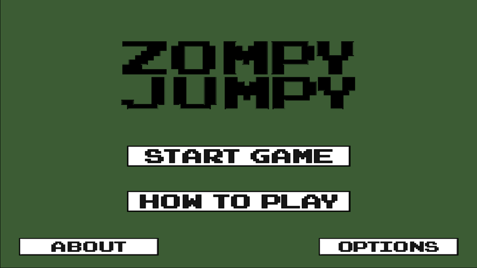 #4. Zompy Jumpy - Zombie Jump (iOS) By: Avrin Ross
