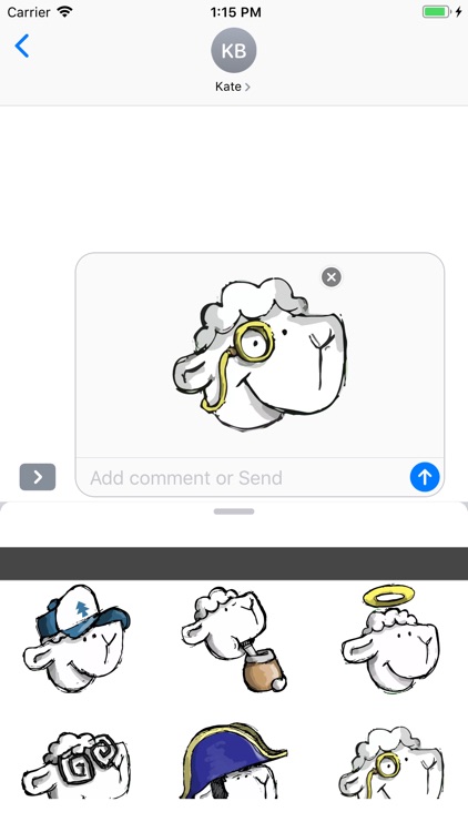 Funny Stickers Sheep screenshot-4