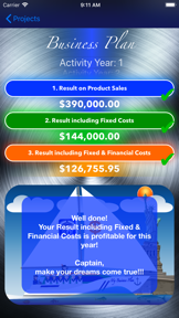 5' Business Plan screenshot
