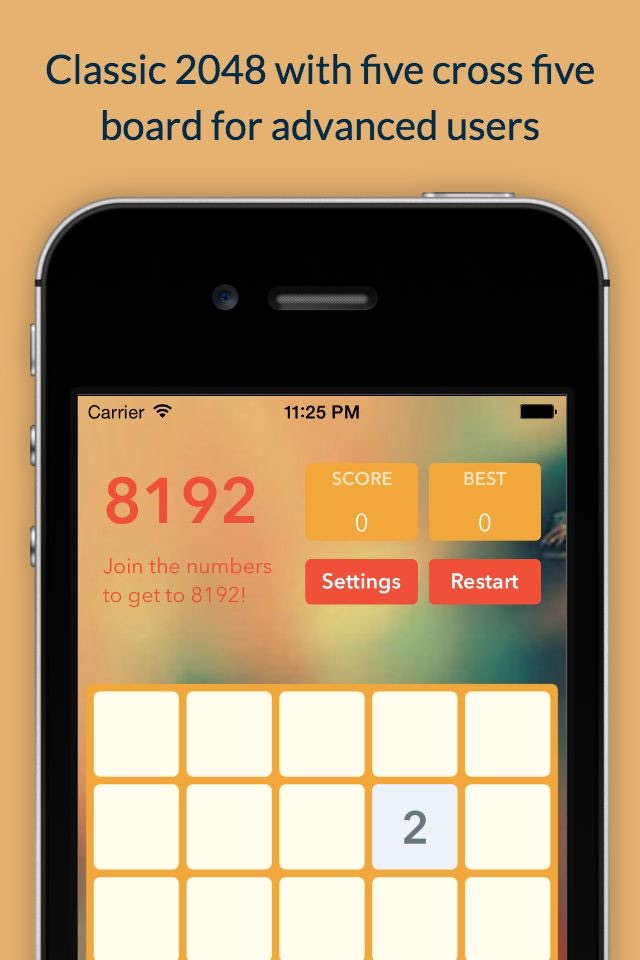 2048 Classic Puzzle Game screenshot 2