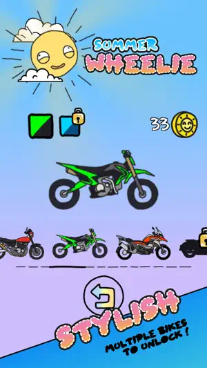 Summer Wheelie screenshot 2