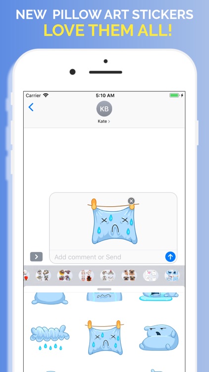 PillowMoji - Stickers Pack screenshot-5