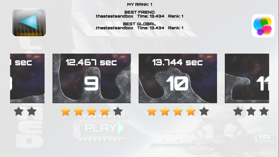 #4. Lunar Lander Relaunched (iOS) 由: Tommy Hass