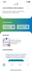 Hôpital Foch Pro screenshot #2 for iPhone