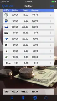 trip boss expense manager iphone screenshot 2