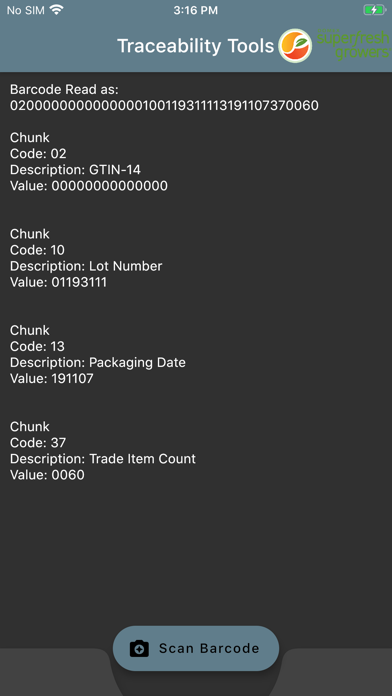 App screenshot