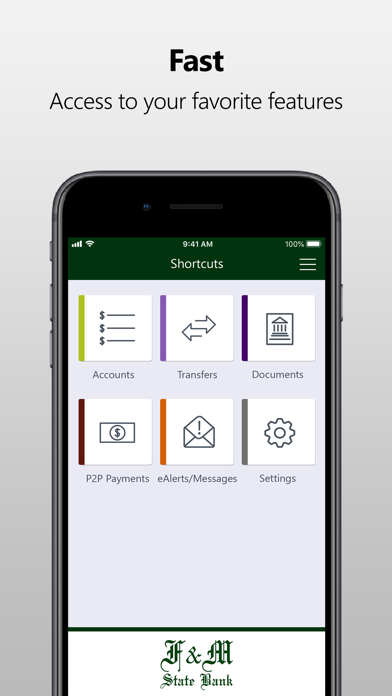 F&M State Bank Alpha Screenshot