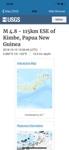 Earthquake+ Alerts, Map & Info screenshot #6 for iPhone