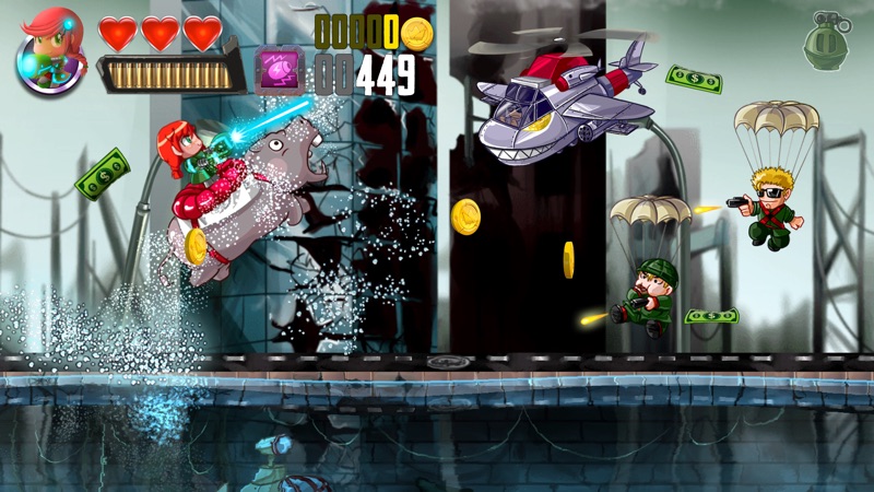 Ramboat - Corrida e atirar screenshot 5