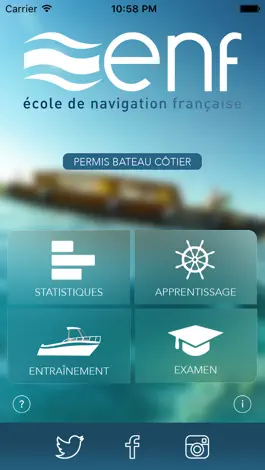 Game screenshot Permis bateau côtier ENF mod apk