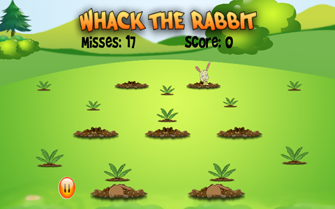 Whack The Rabbit Game screenshot 3
