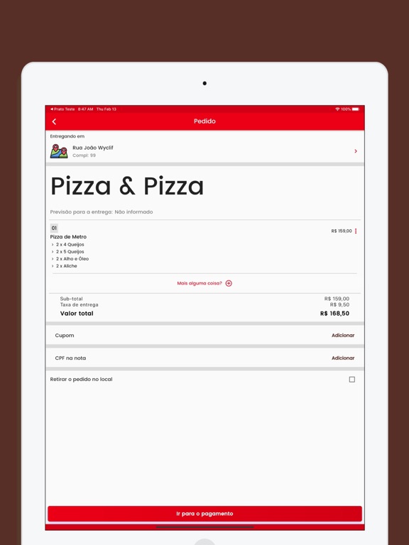 Screenshot #5 pour Pizza & Pizza Delivery