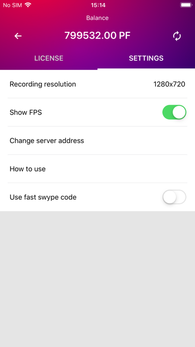 PROVER Enterprise Swype ID screenshot 2