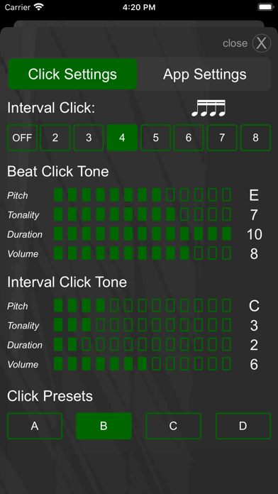 Drummer ITP - Rudiment Trainer Screenshot