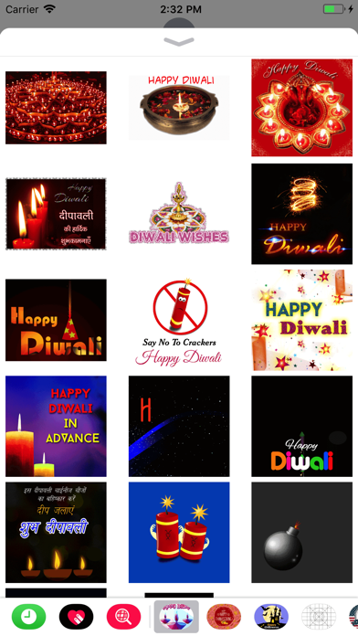 New Year & Diwali GIF Stickers Screenshot