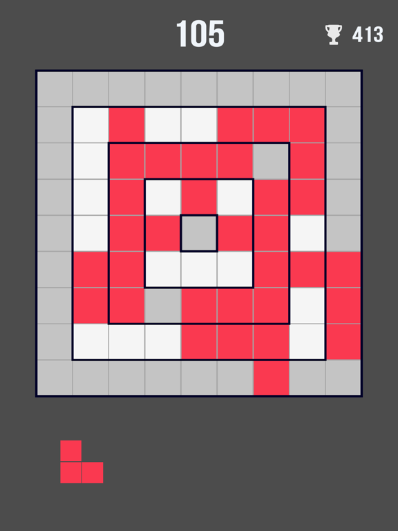 Screenshot #6 pour Border Blocks: Fill the Rings