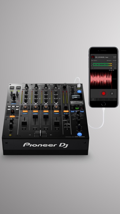 Screenshot #1 pour DJM-REC: DJ live/recording app