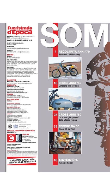 FUORISTRADA & MOTOCROSS D’EPOCA “IL TOP PER GLI APPASSIONATI DEL FUORISTRADA D’EPOCA”