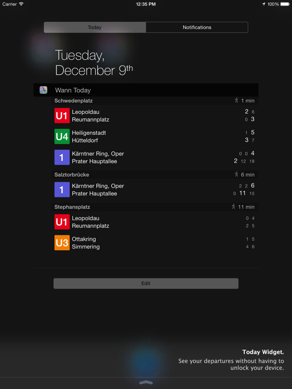 Wann Today iPad screenshot 1 - Travel app