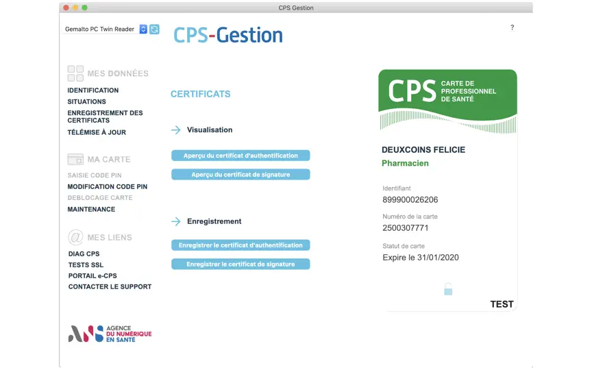 Capture d'écran de CPS Gestion sur iPhone 2