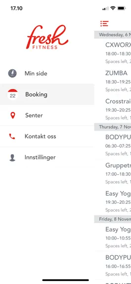 Game screenshot Fresh Fitness Norge apk
