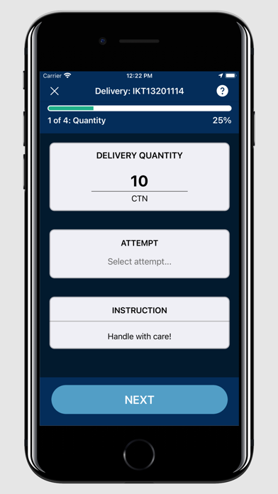 Maersk Delivery Screenshot
