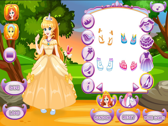 Screenshot #6 pour Jeu d'habillage, La Princesse