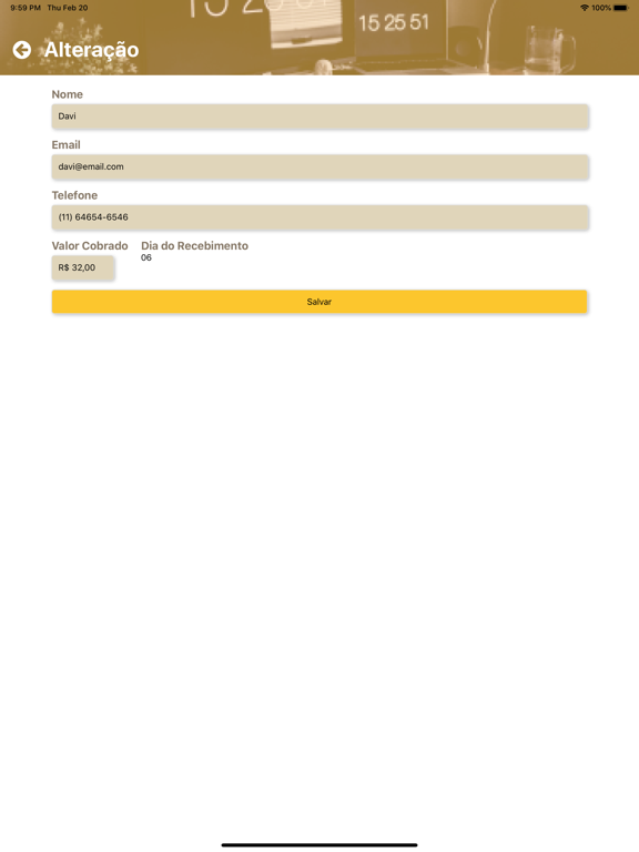 Não Esqueça iPad screenshot