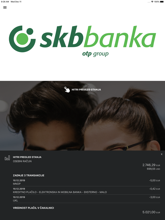 Screenshot #5 pour MOJ@SKB mobilna banka