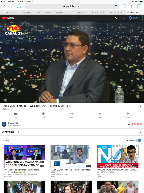 TVO Canal 23 iPad screenshot 5 - Entertainment app