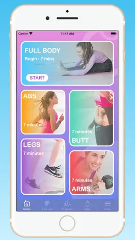Game screenshot Workout planner for women hack