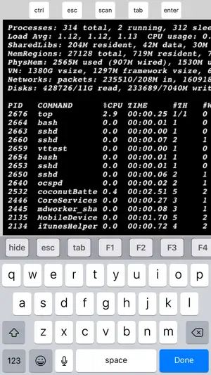 Telnet Lite screenshot 3