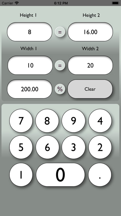Graphic Proportion Calculator