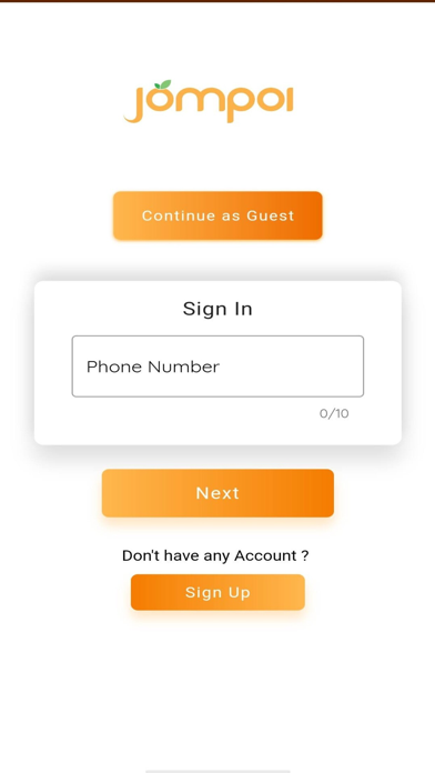 Jompoi - Online Groceries Screenshot